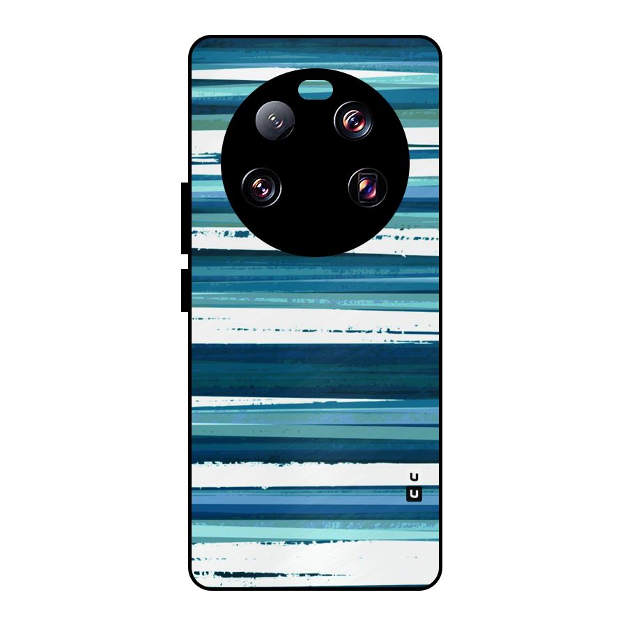 Simple Soothing Lines Metal Back Case for Xiaomi 13 Ultra
