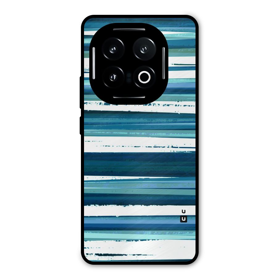 Simple Soothing Lines Metal Back Case for iQOO 13
