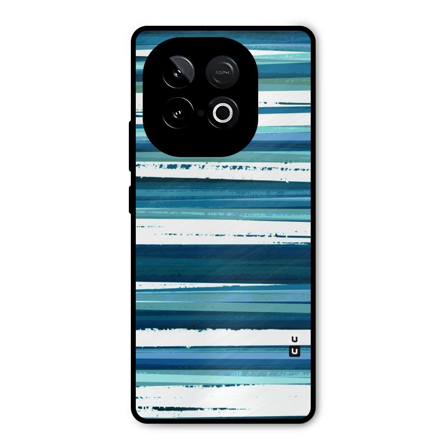 Simple Soothing Lines Metal Back Case for iQOO Neo 10
