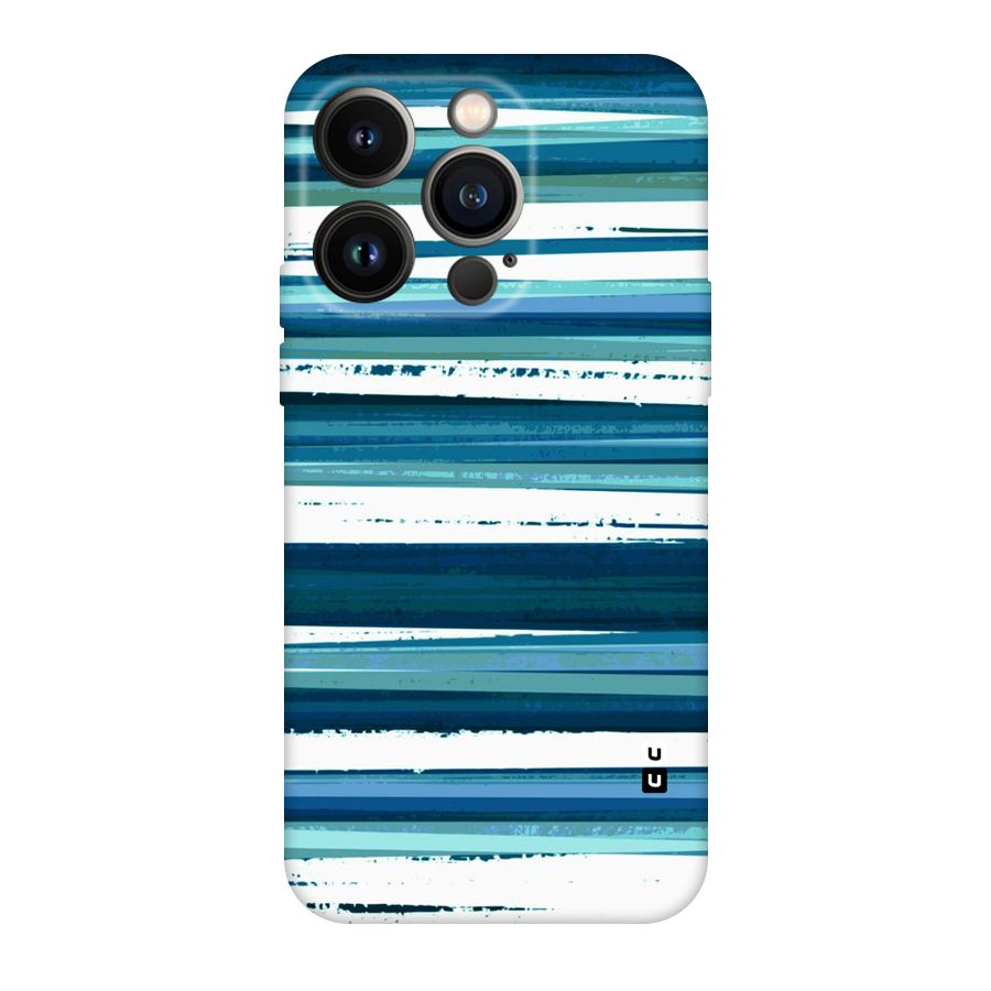 Simple Soothing Lines Original Polycarbonate Back Case for iPhone 14 Pro