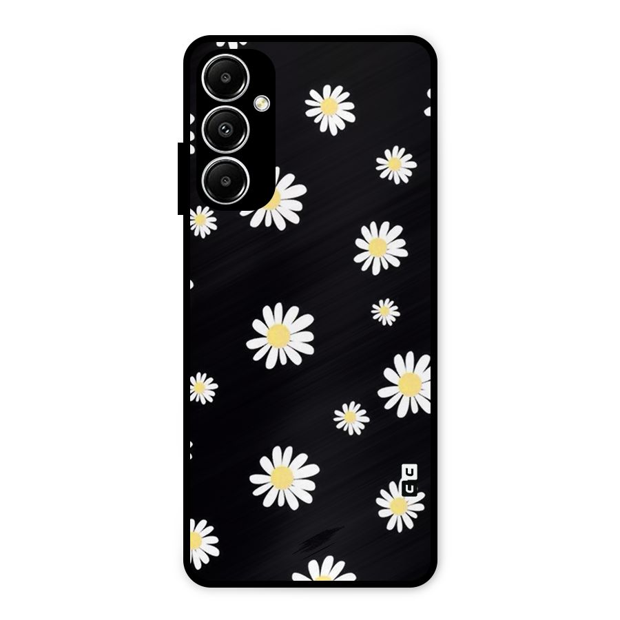 Simple Sunflowers Pattern Metal Back Case for Galaxy A05s