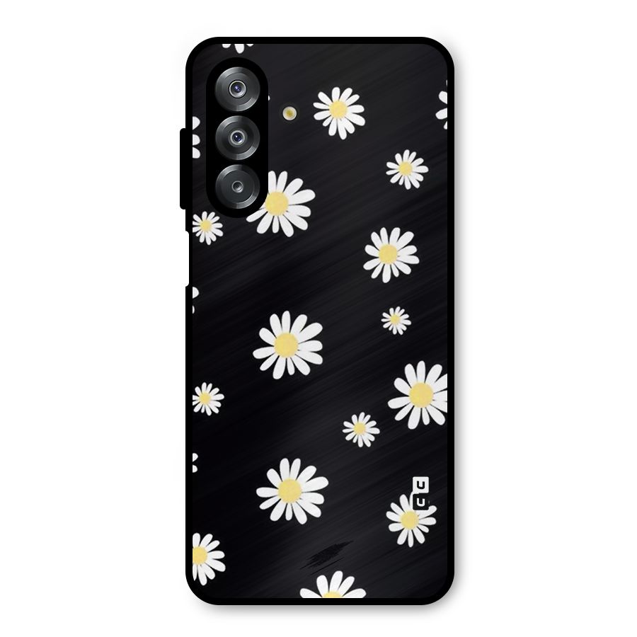 Simple Sunflowers Pattern Metal Back Case for Galaxy A26