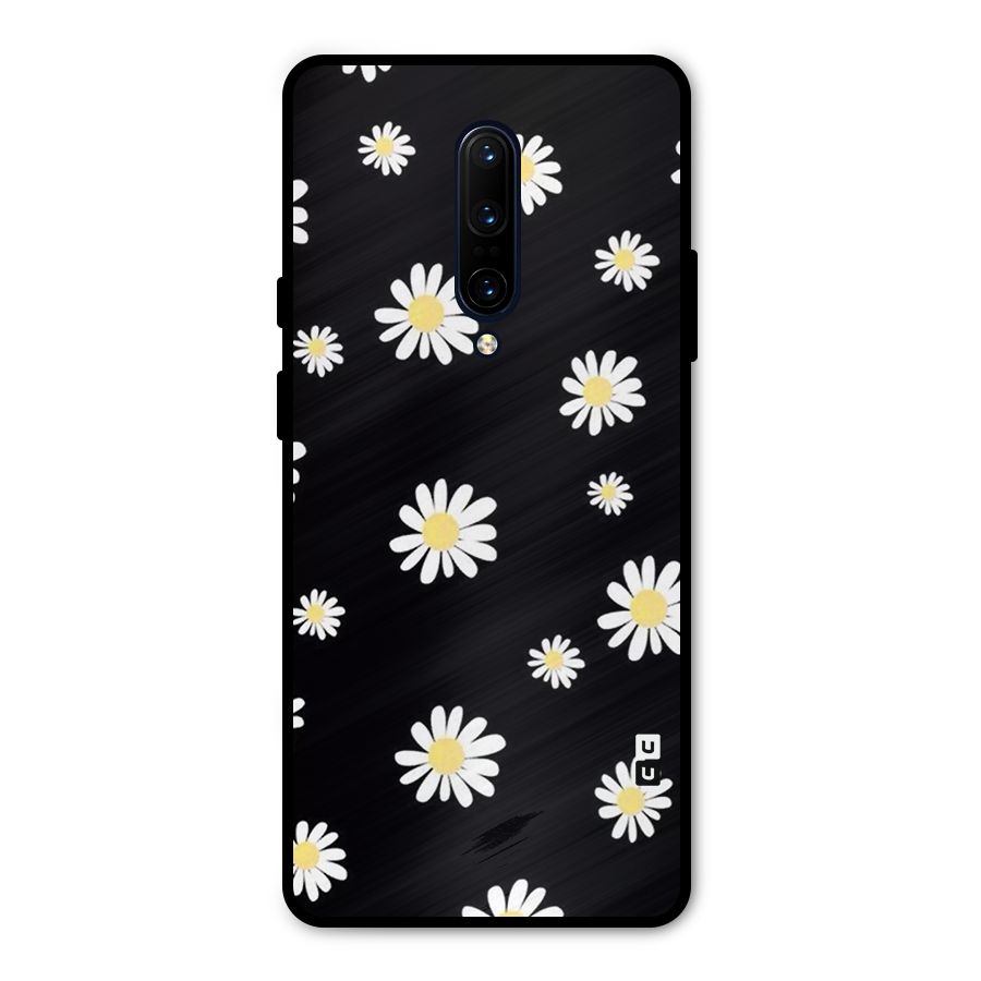 Simple Sunflowers Pattern Metal Back Case for OnePlus 7 Pro