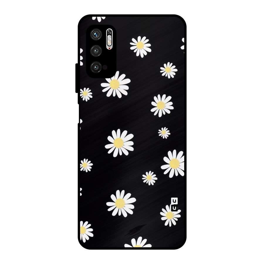 Simple Sunflowers Pattern Metal Back Case for Poco M3 Pro 5G