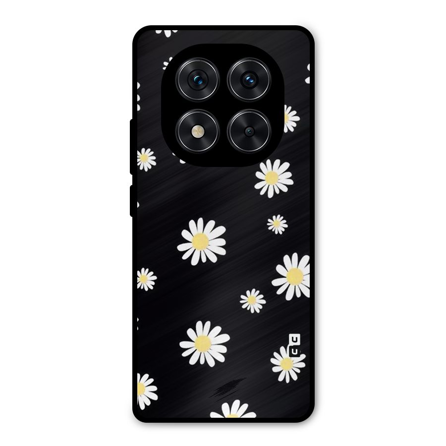 Simple Sunflowers Pattern Metal Back Case for Poco X7