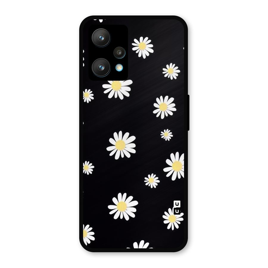 Simple Sunflowers Pattern Metal Back Case for Realme 9