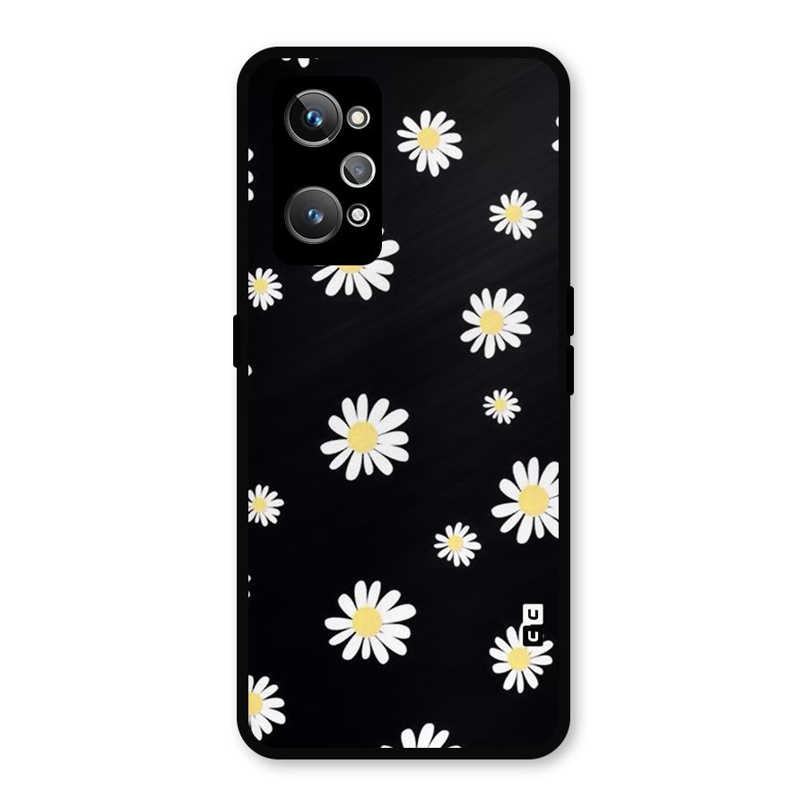 Simple Sunflowers Pattern Metal Back Case for Realme GT 2