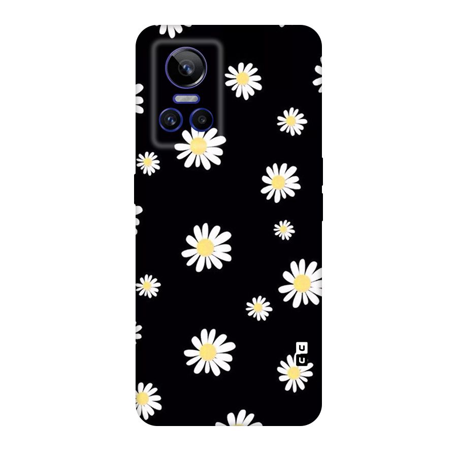 Simple Sunflowers Pattern Original Polycarbonate Back Case for Realme GT Neo 3