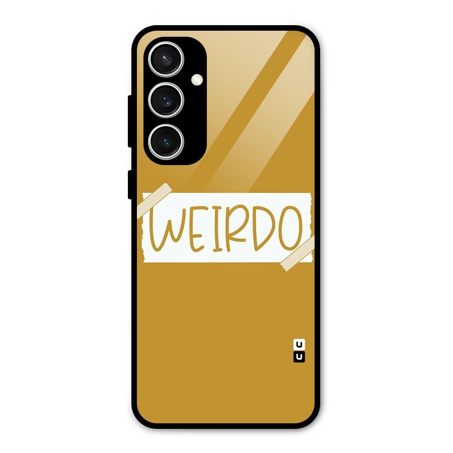 Simple Weirdo Glass Back Case for Galaxy S23 FE