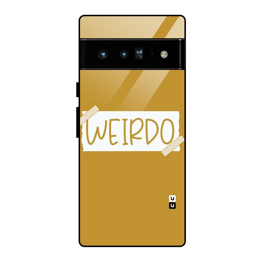 Simple Weirdo Glass Back Case for Google Pixel 6 Pro