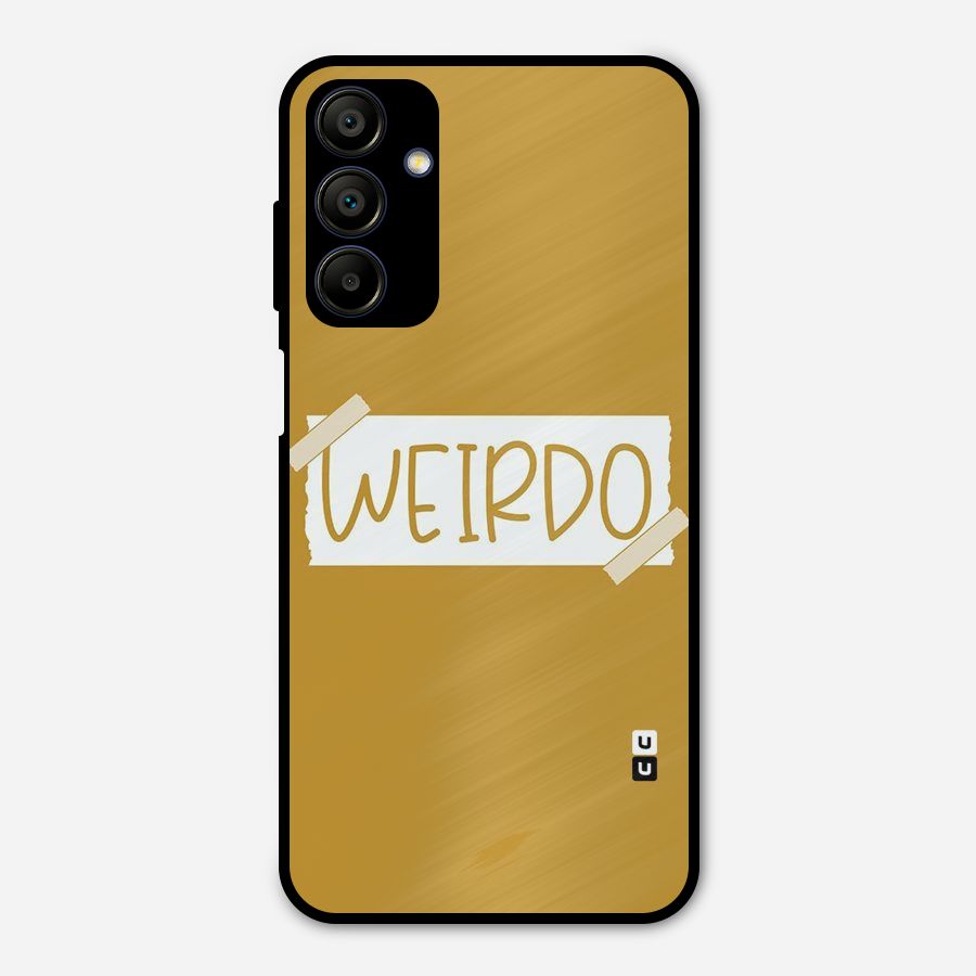 Simple Weirdo Metal Back Case for Galaxy A15 5G