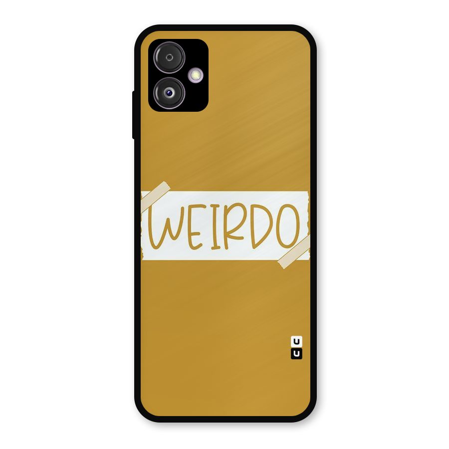 Simple Weirdo Metal Back Case for Galaxy F14