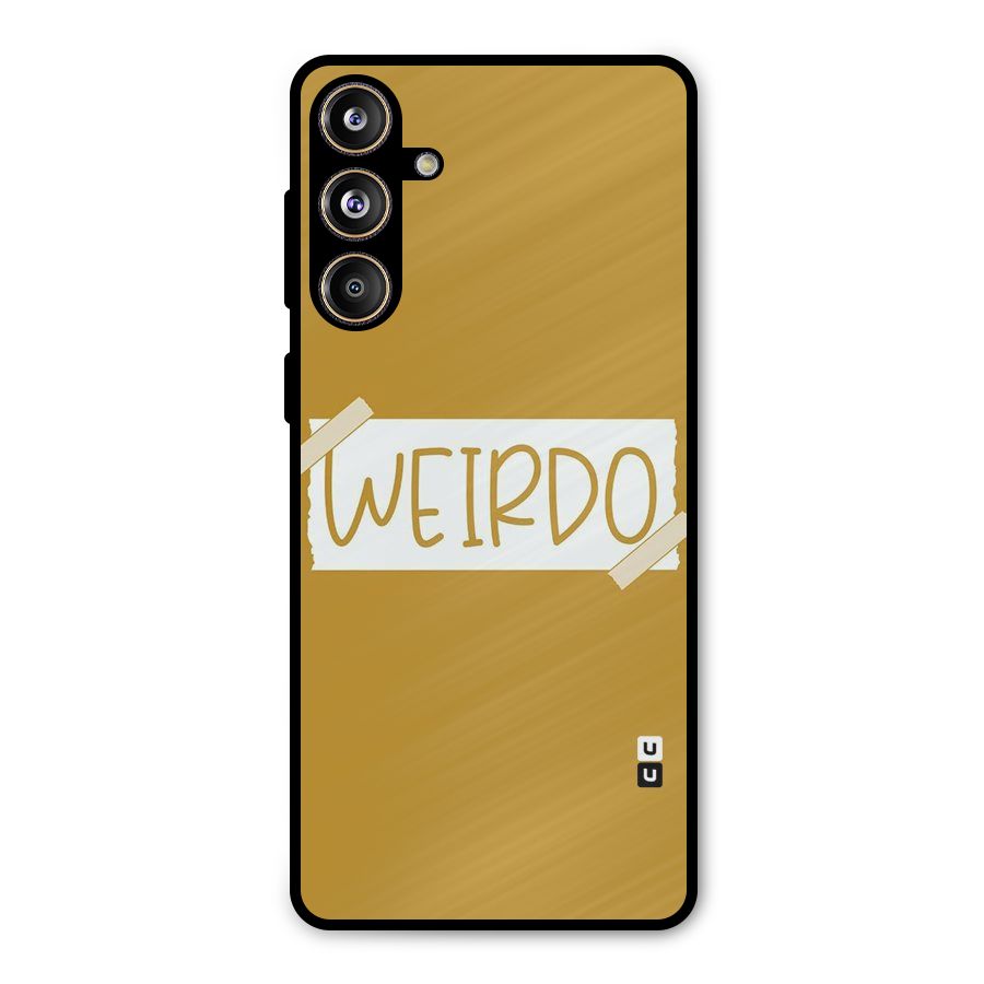 Simple Weirdo Metal Back Case for Galaxy F55
