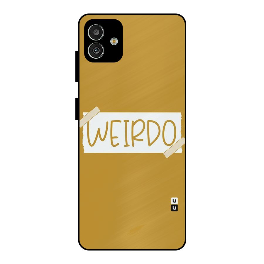 Simple Weirdo Metal Back Case for Galaxy M13 5G