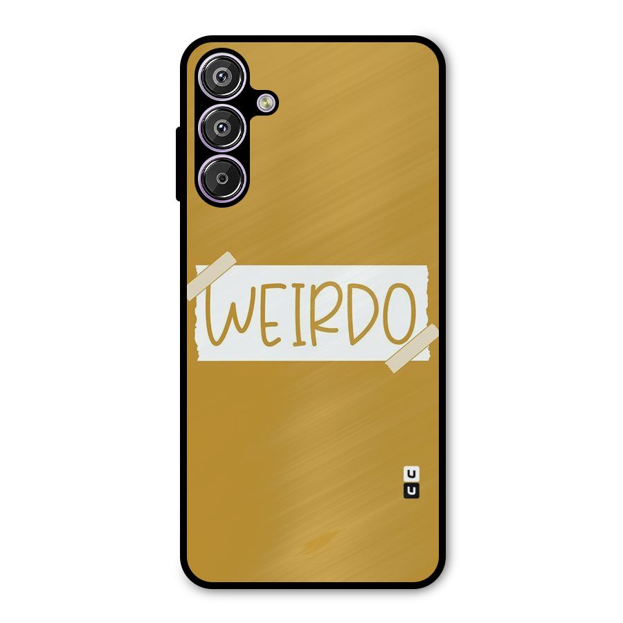 Simple Weirdo Metal Back Case for Galaxy M15