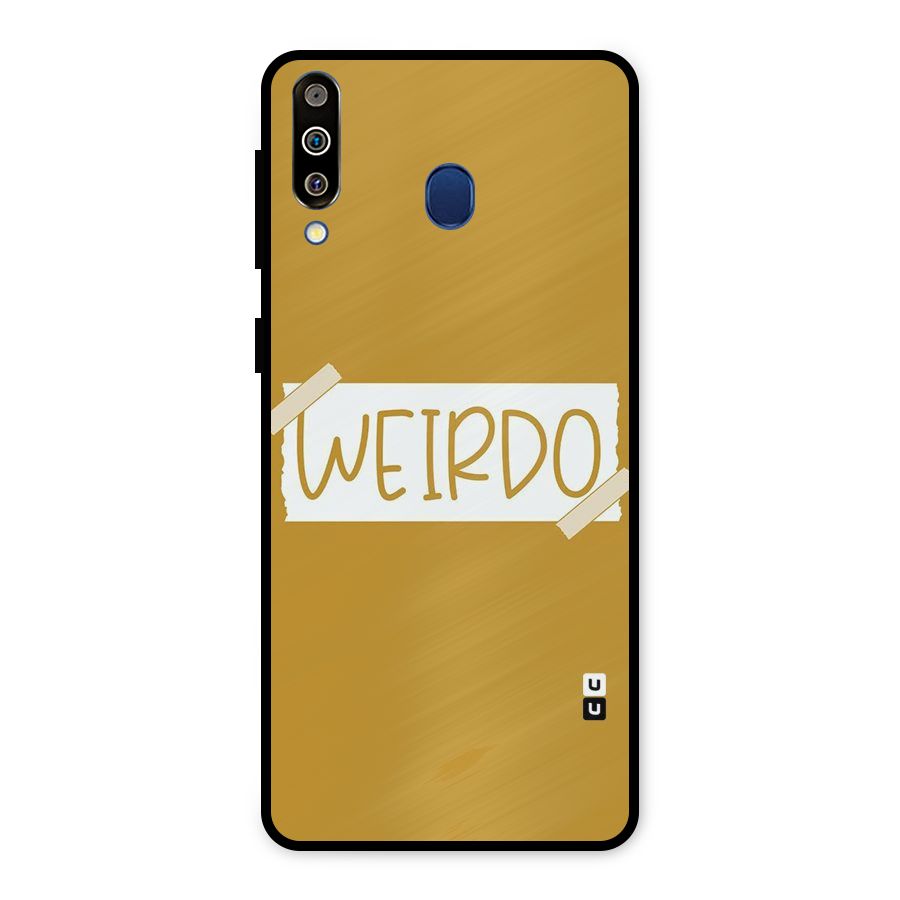 Simple Weirdo Metal Back Case for Galaxy M30