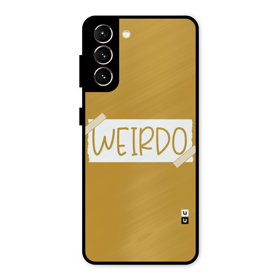 Simple Weirdo Metal Back Case for Galaxy S21 5G