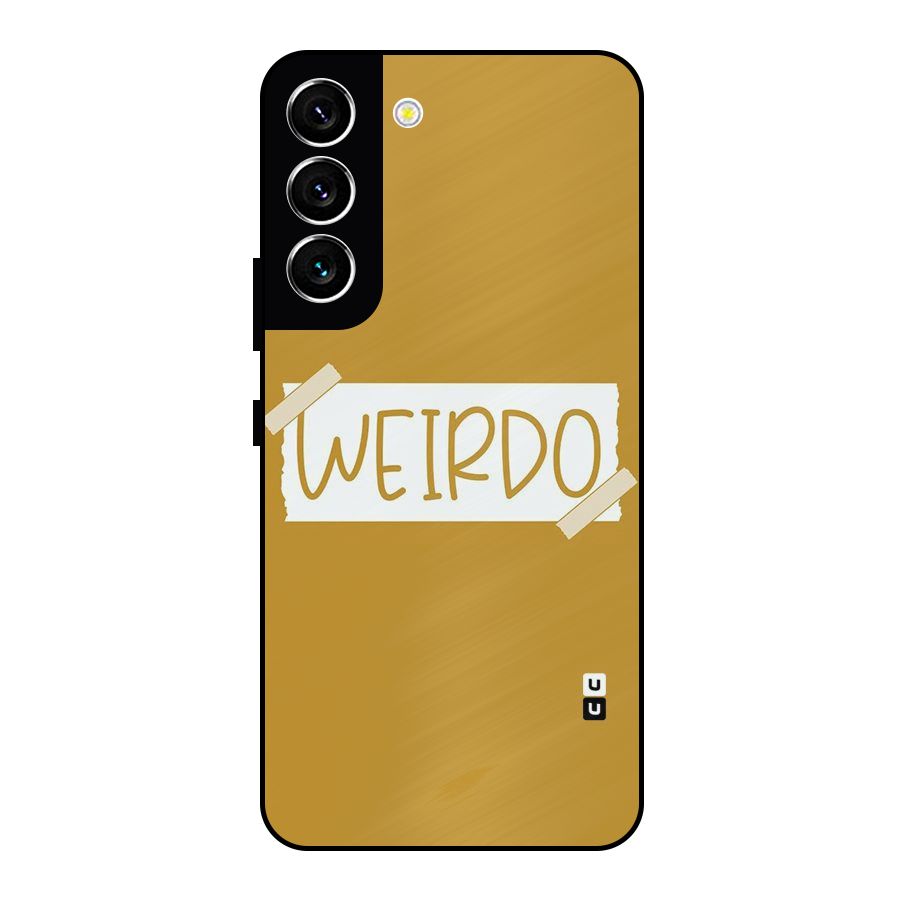 Simple Weirdo Metal Back Case for Galaxy S22 5G