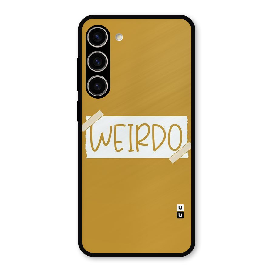 Simple Weirdo Metal Back Case for Galaxy S23 Plus