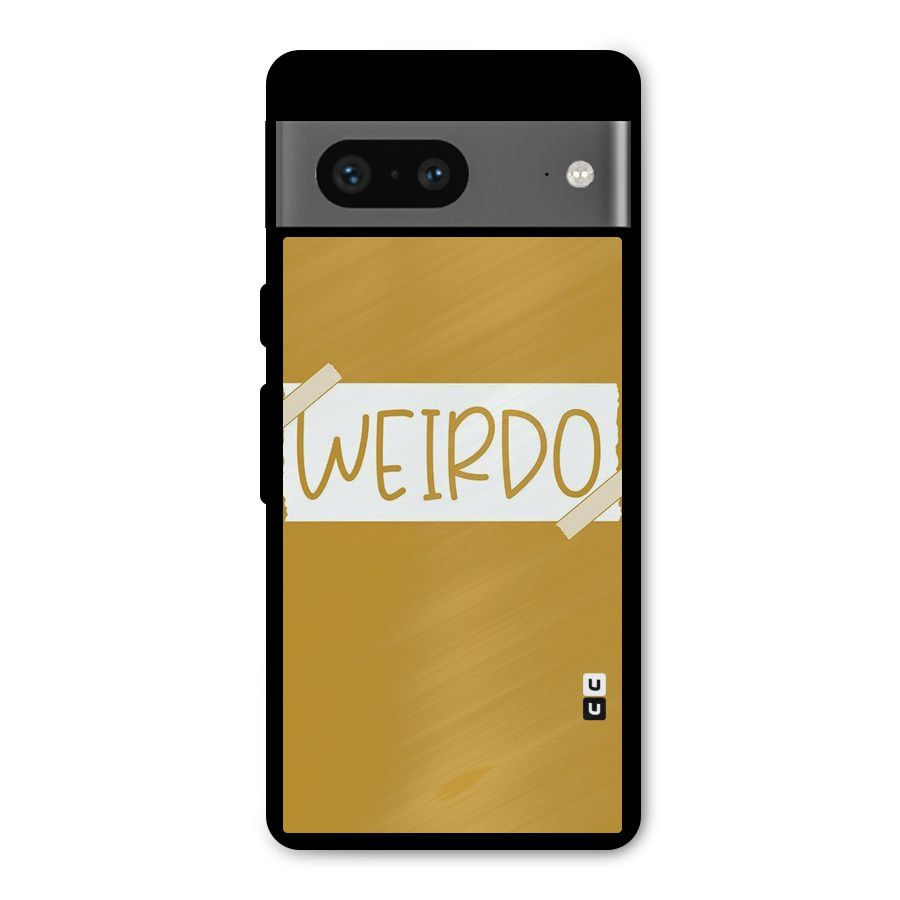 Simple Weirdo Metal Back Case for Google Pixel 7
