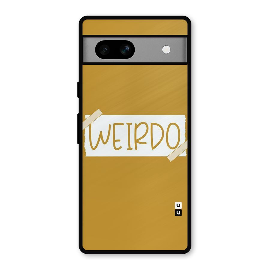 Simple Weirdo Metal Back Case for Google Pixel 7a