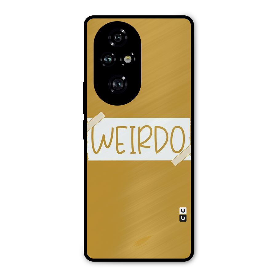 Simple Weirdo Metal Back Case for Honor 200 Pro