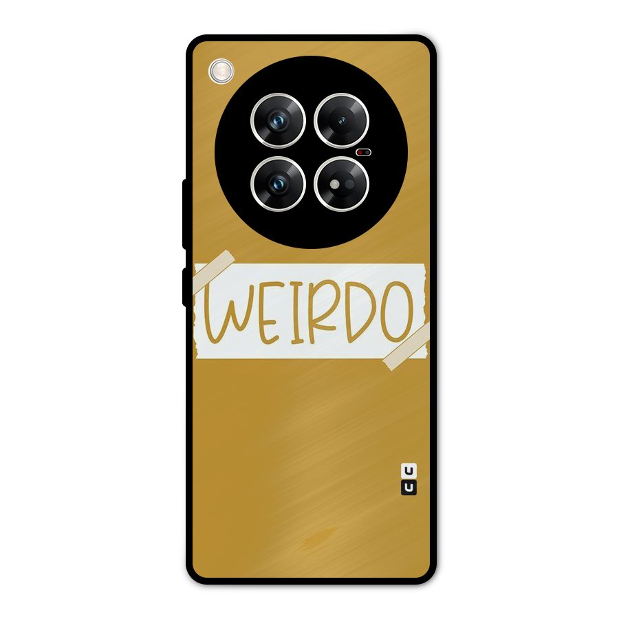 Simple Weirdo Metal Back Case for Infinix Zero 40 5G