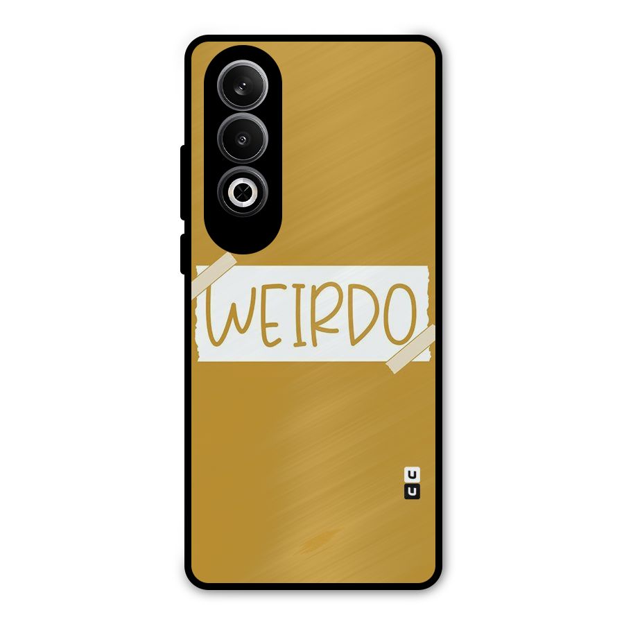 Simple Weirdo Metal Back Case for OnePlus Nord CE4