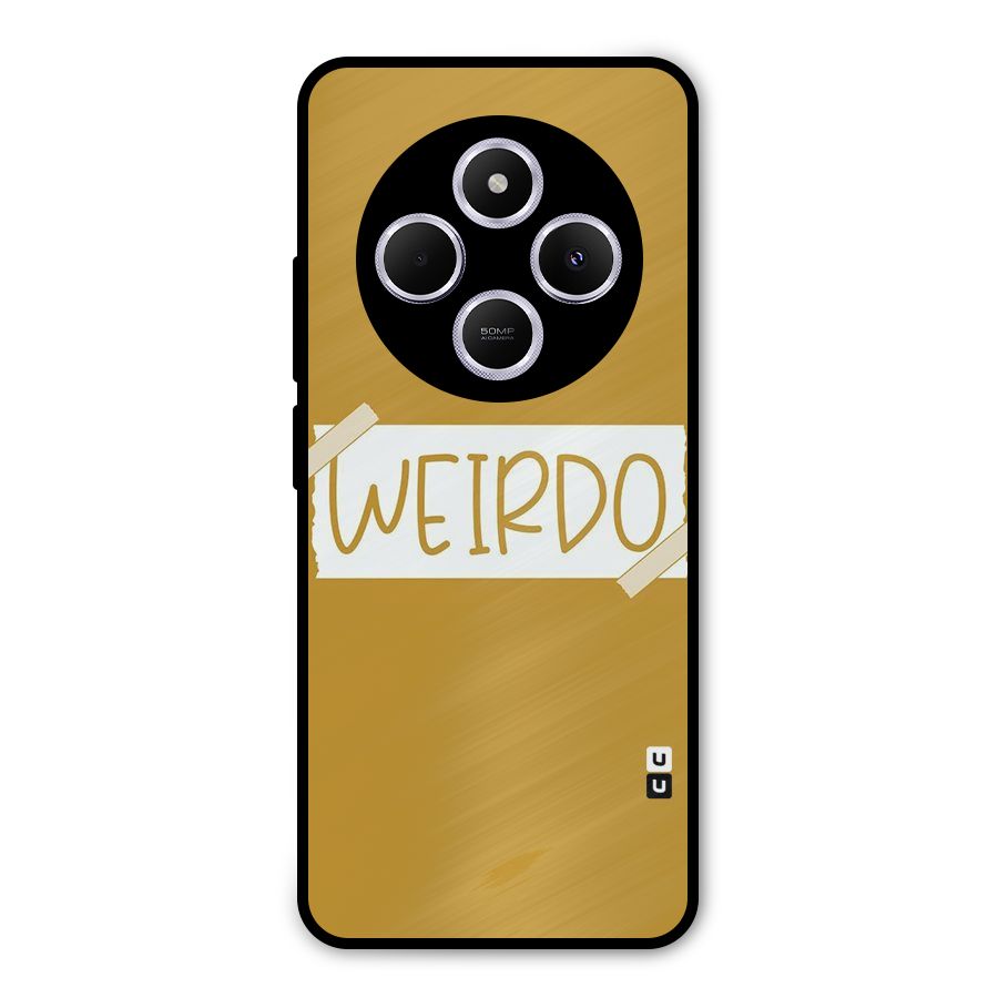 Simple Weirdo Metal Back Case for Poco M7