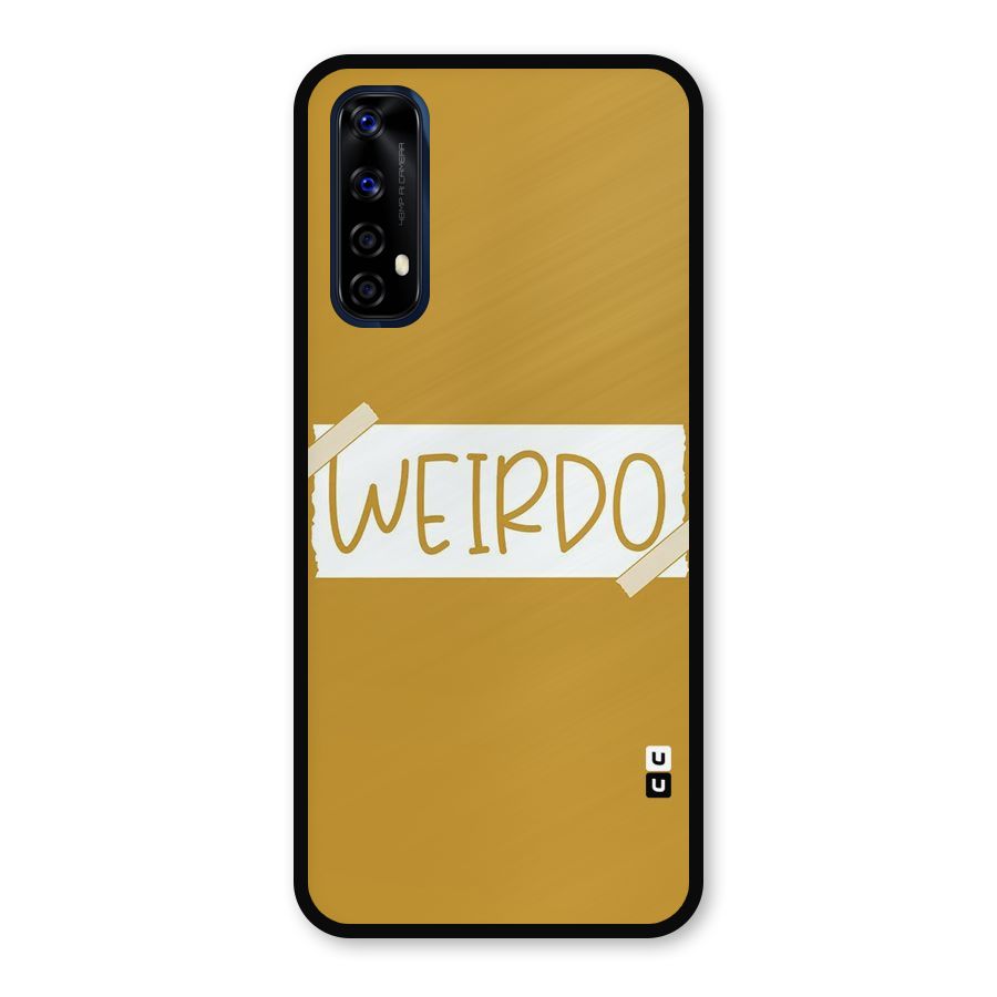 Simple Weirdo Metal Back Case for Realme 7