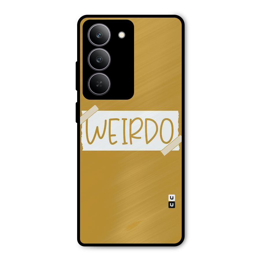 Simple Weirdo Metal Back Case for Realme P3x