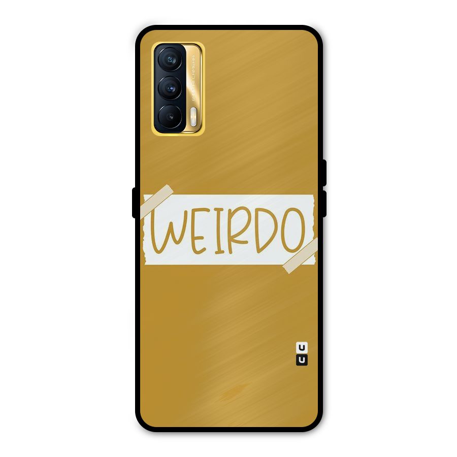Simple Weirdo Metal Back Case for Realme X7