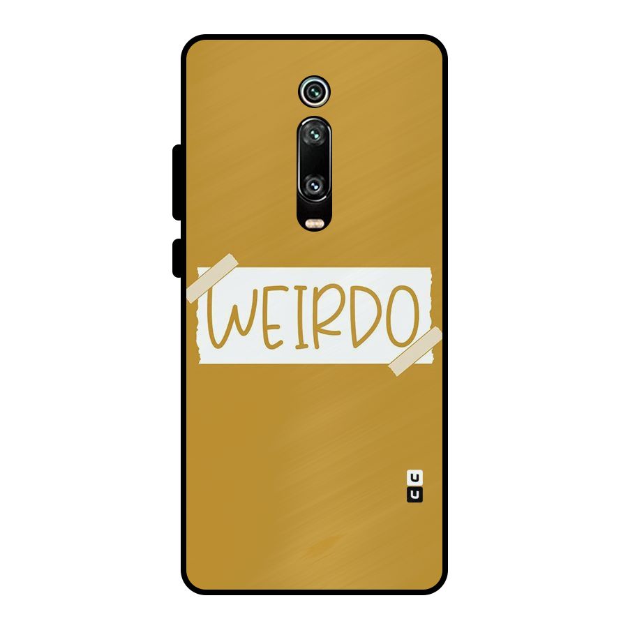 Simple Weirdo Metal Back Case for Redmi K20
