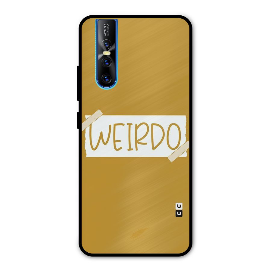 Simple Weirdo Metal Back Case for Vivo V15 Pro