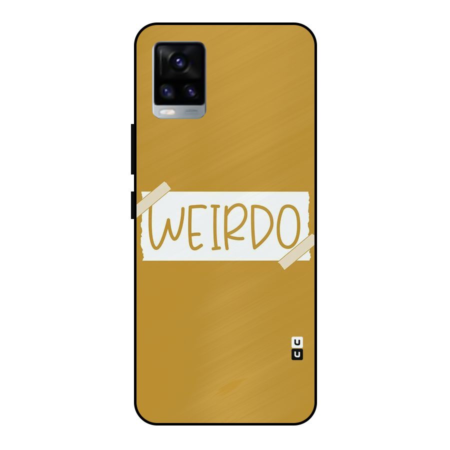 Simple Weirdo Metal Back Case for Vivo V20