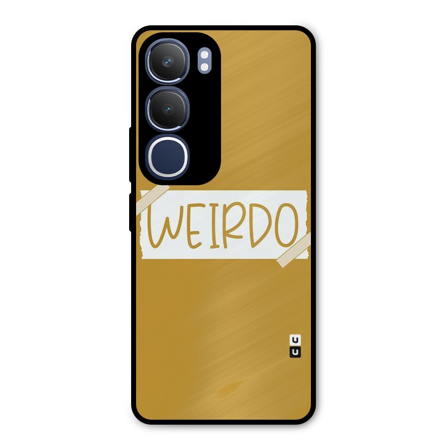 Simple Weirdo Metal Back Case for Vivo Y29