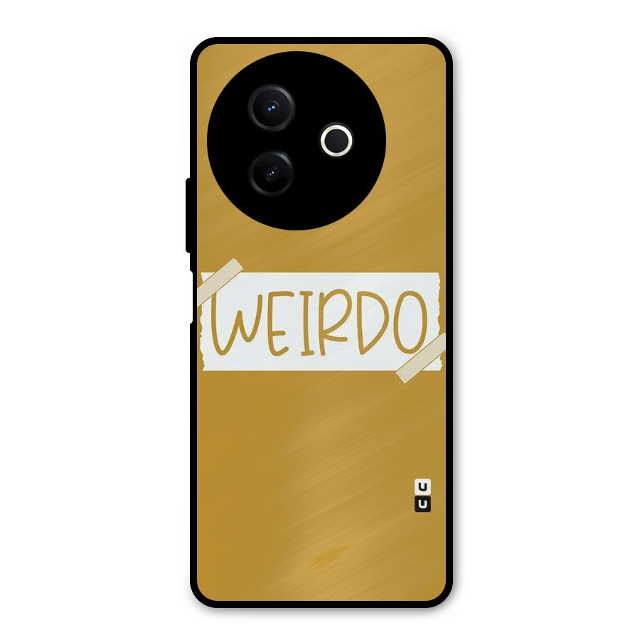 Simple Weirdo Metal Back Case for Vivo Y39