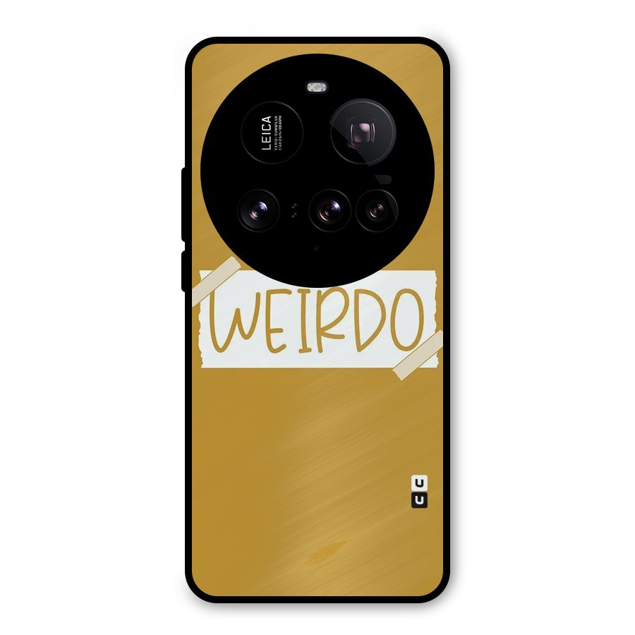 Simple Weirdo Metal Back Case for Xiaomi 15 Ultra
