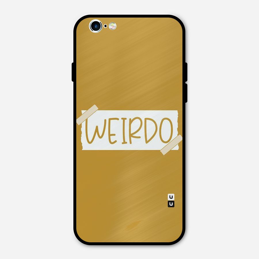 Simple Weirdo Metal Back Case for iPhone 6 6s