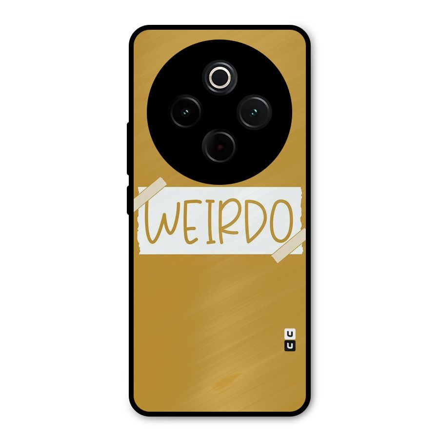 Simple Weirdo Metal Back Case for iQOO Z10