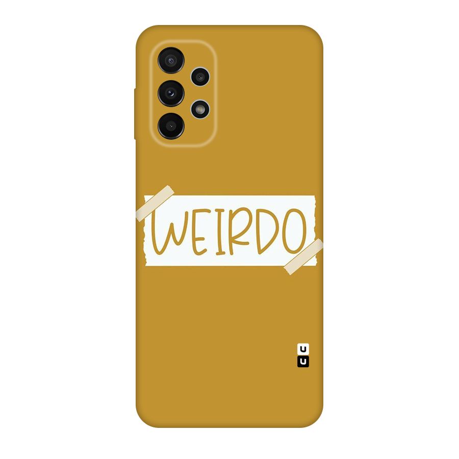 Simple Weirdo Original Polycarbonate Back Case for Galaxy A23