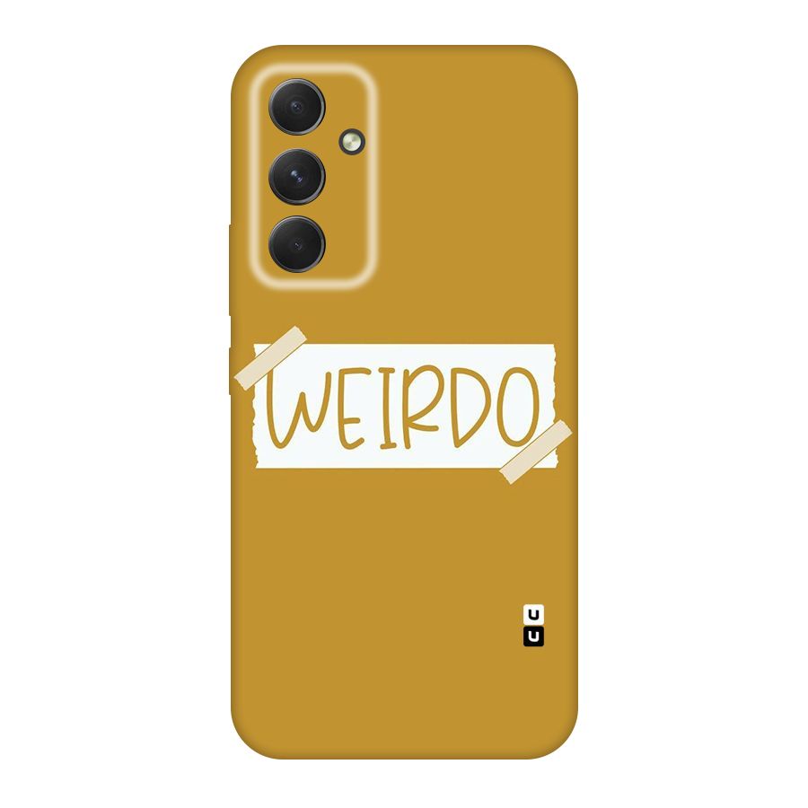 Simple Weirdo Original Polycarbonate Back Case for Galaxy A54