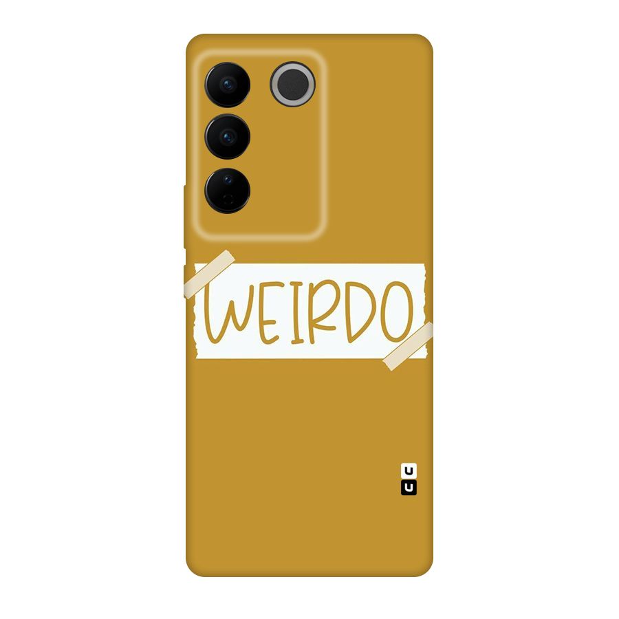 Simple Weirdo Original Polycarbonate Back Case for Vivo V27