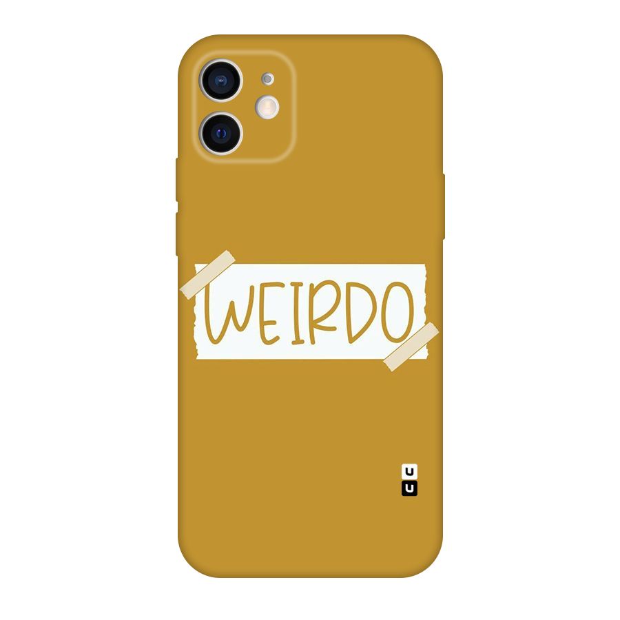 Simple Weirdo Original Polycarbonate Back Case for iPhone 12