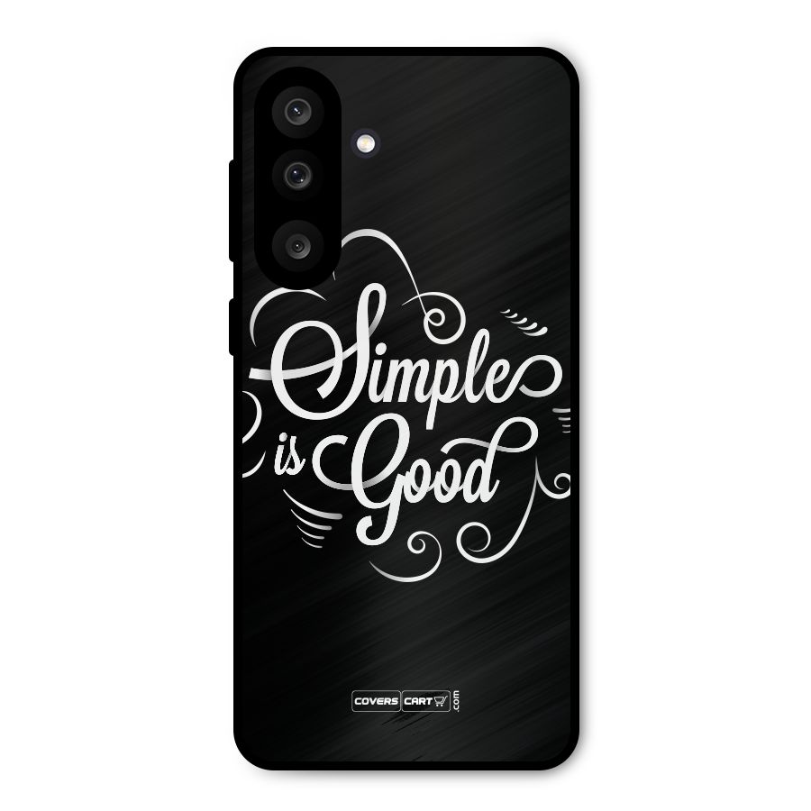 Simple is Good Metal Back Case for Galaxy M56