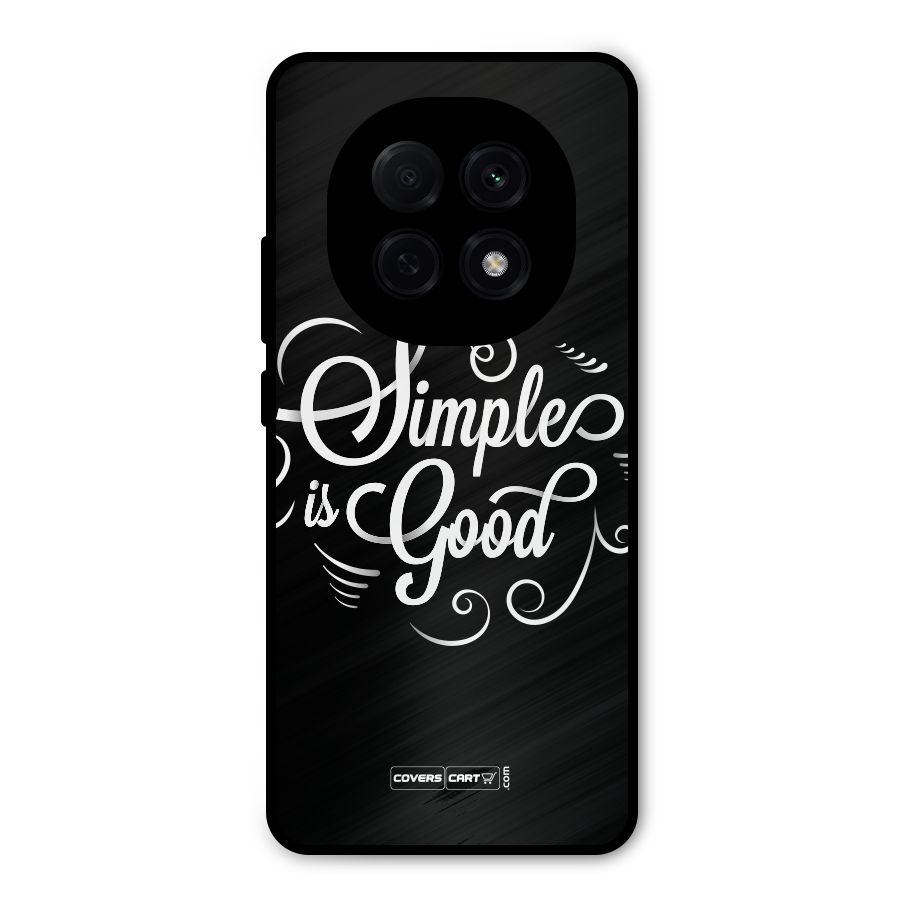 Simple is Good Metal Back Case for Oppo F29 Pro