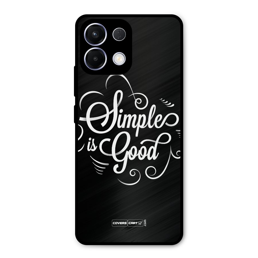 Simple is Good Metal Back Case for Oppo K13