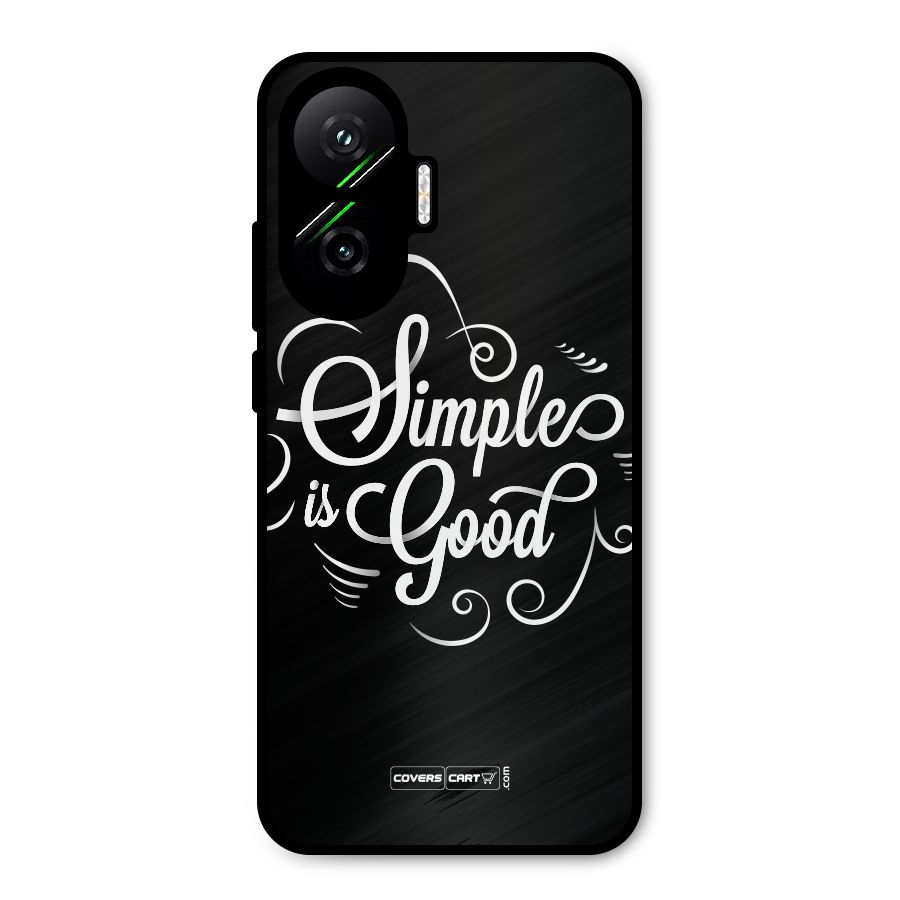 Simple is Good Metal Back Case for Poco F7