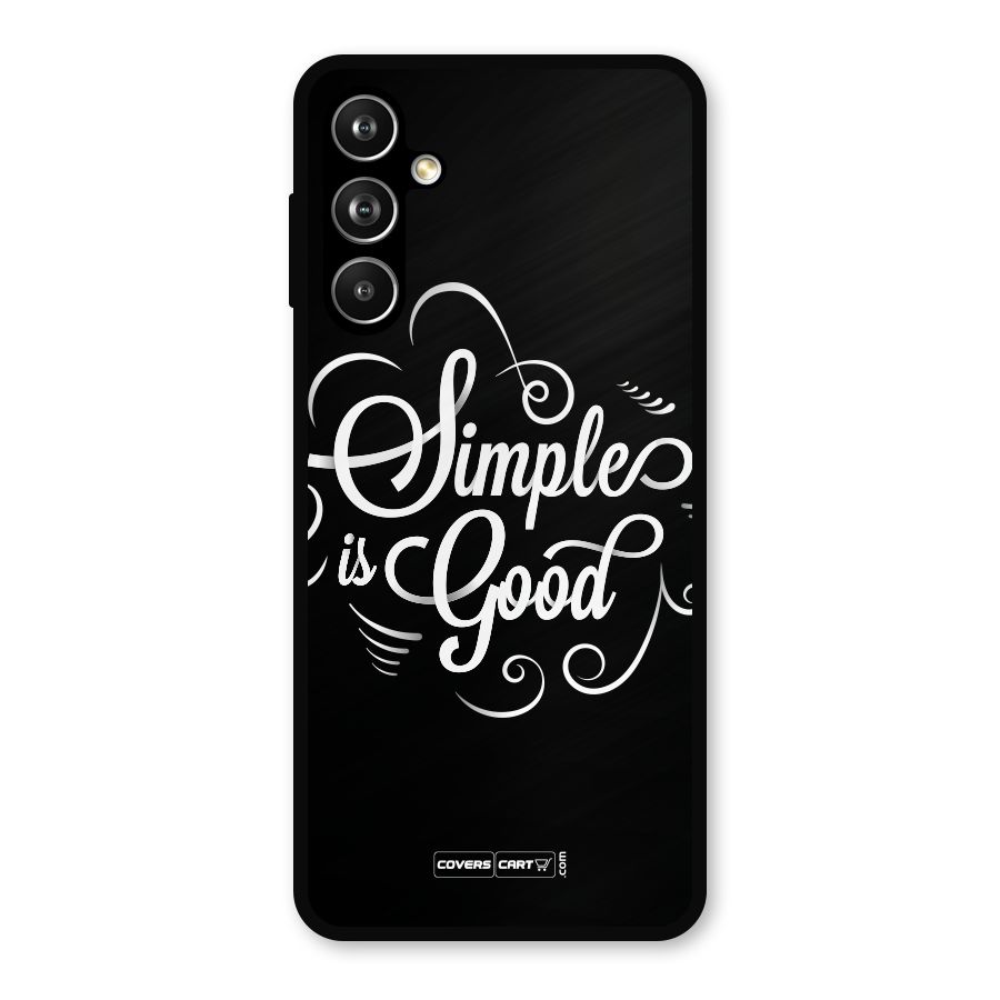 Simple is Good Metal Back Case for Samsung Galaxy M54