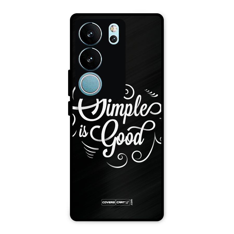 Simple is Good Metal Back Case for Vivo V29